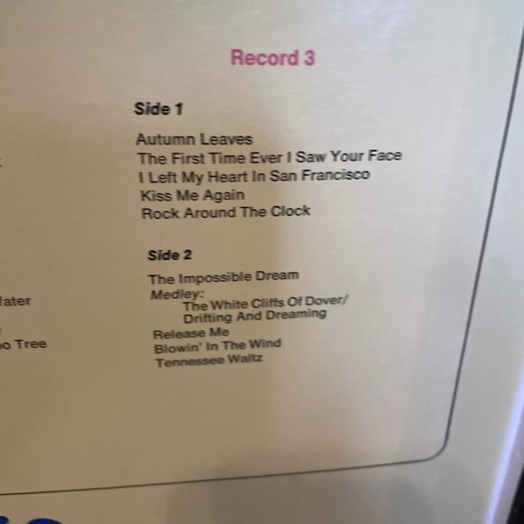 The Longines Symphonette Memory Lane Spectacular (Vinyl, 1974, 3x LP Box Set)VG+ - Picture 7 of 14